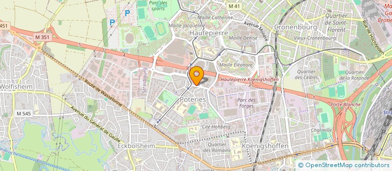 localisation de l'entreprise MONSIEUR AHMET CAKIR à STRASBOURG