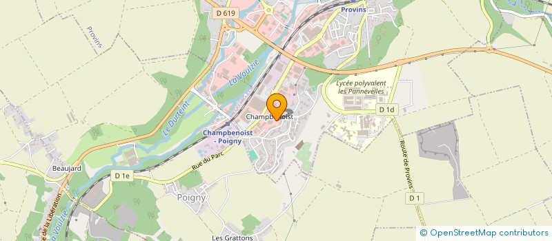 localisation de l'entreprise MONSIEUR AHMET CECEN à PROVINS