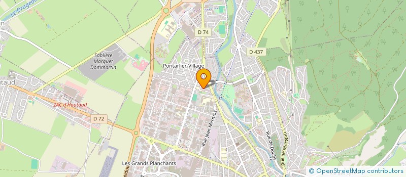 localisation de l'entreprise MONSIEUR AHMET CETINKAYA  DOMMARTIN