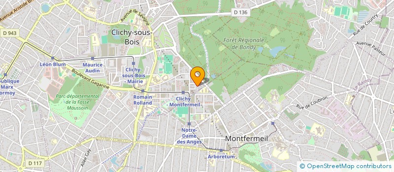 localisation de l'entreprise MONSIEUR AHMET CETINPOLAT à CLICHY-SOUS-BOIS