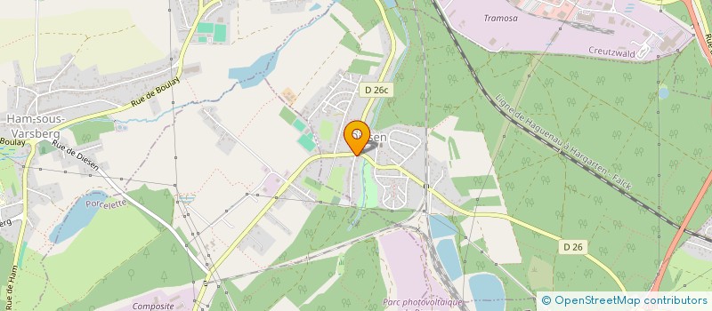 localisation de l'entreprise MONSIEUR AHMET DEMIR  DIESEN