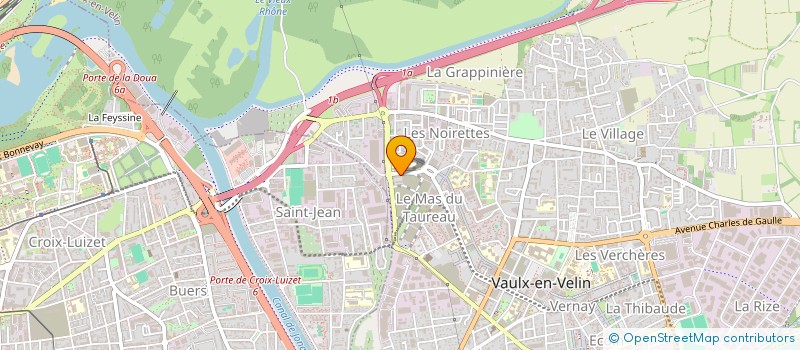 localisation de l'entreprise MONSIEUR AHMET DOGAN  VAULX-EN-VELIN