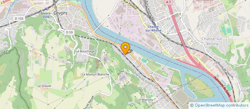 localisation de l'entreprise MONSIEUR AHMET ERBEN à GIVORS