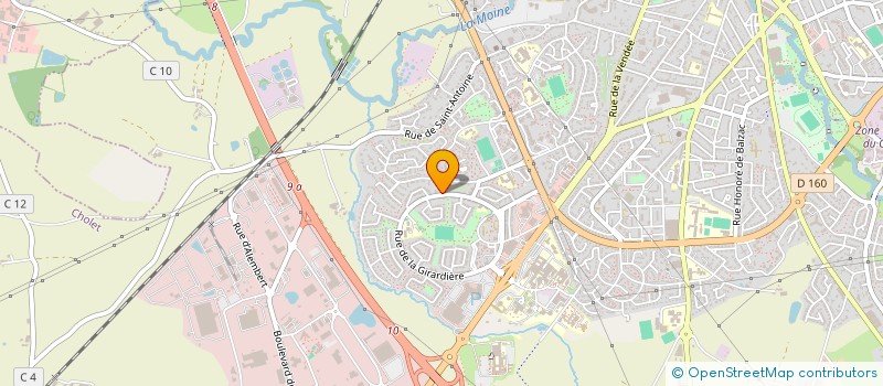 localisation de l'entreprise MONSIEUR AHMET ERDEN à CHOLET