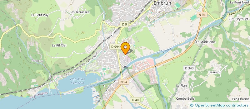 localisation de l'entreprise MONSIEUR AHMET ESKUN  EMBRUN