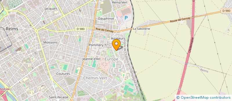 localisation de l'entreprise MONSIEUR AHMET FIRAT  REIMS