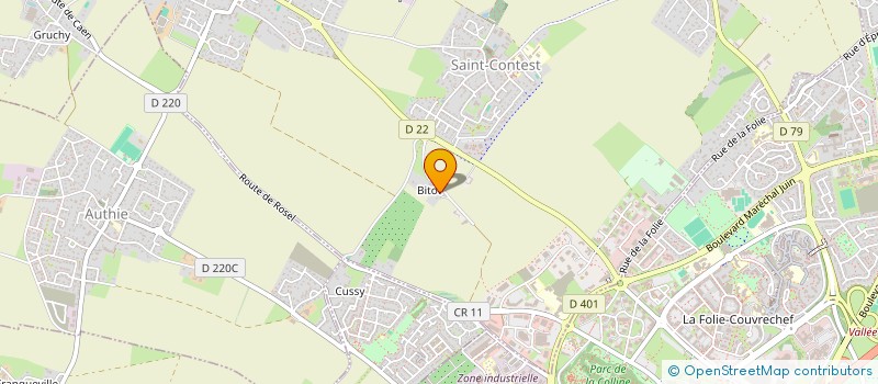 localisation de l'entreprise MONSIEUR AHMET FISTIKCI  SAINT-CONTEST