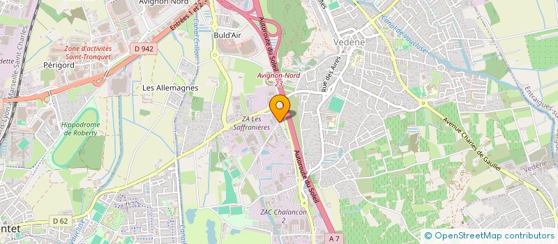 localisation de l'entreprise MONSIEUR AHMET GOKSU à VEDENE