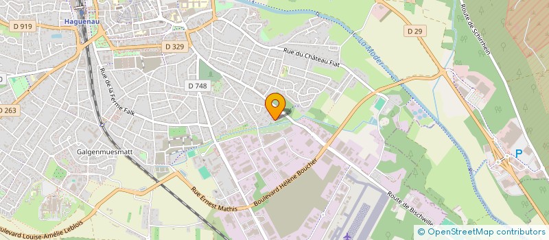 localisation de l'entreprise MONSIEUR AHMET KAMA  HAGUENAU