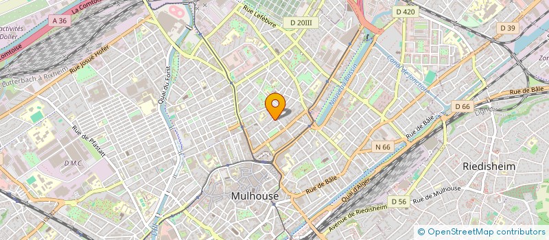 localisation de l'entreprise MONSIEUR AHMET KARA  MULHOUSE