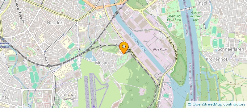 localisation de l'entreprise MONSIEUR AHMET KARACA à STRASBOURG
