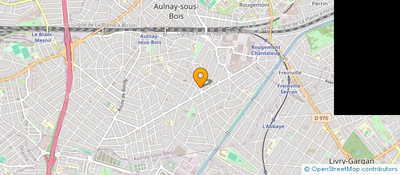 localisation de l'entreprise MONSIEUR AHMET KARAKAPLAN à AULNAY-SOUS-BOIS