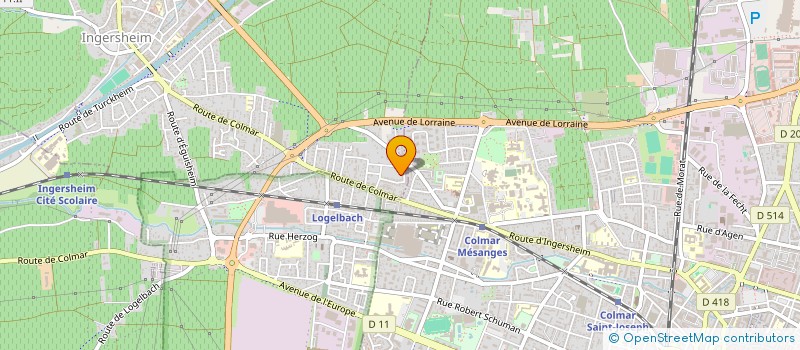 localisation de l'entreprise MONSIEUR AHMET KARS  INGERSHEIM