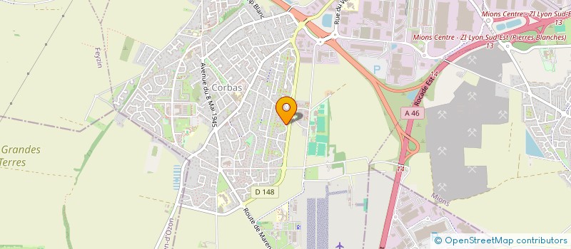 localisation de l'entreprise MONSIEUR AHMET KAVAS à CORBAS