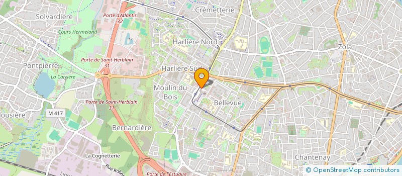 localisation de l'entreprise MONSIEUR AHMET KILIC à NANTES