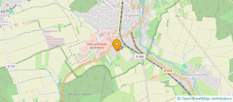 localisation de l'entreprise MONSIEUR AHMET KIYOGLU  INGWILLER