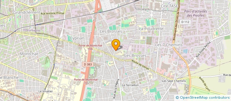 localisation de l'entreprise MONSIEUR AHMET KOCAMAZ  VILLEURBANNE