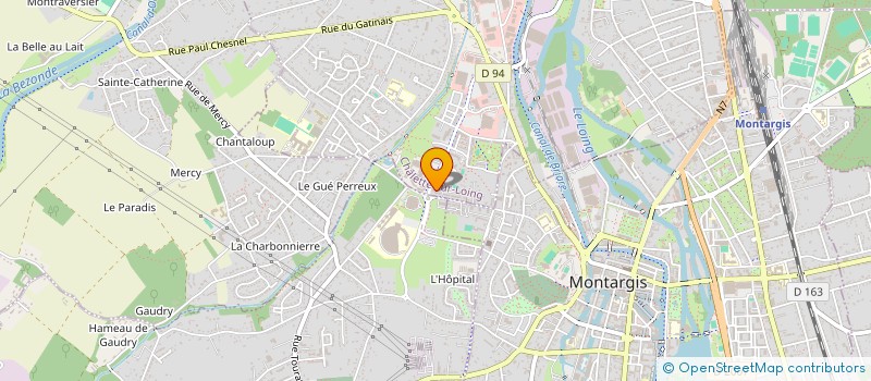 localisation de l'entreprise MONSIEUR AHMET KOSE à CHALETTE-SUR-LOING