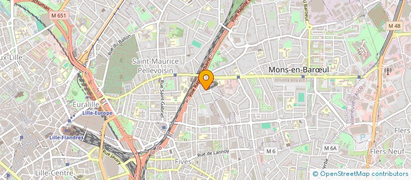 localisation de l'entreprise MONSIEUR AHMET MARRUANI à LILLE