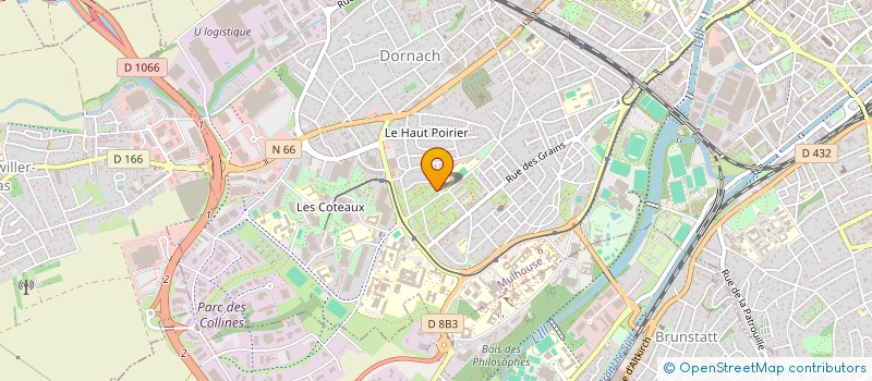 localisation de l'entreprise MONSIEUR AHMET MUTU  MULHOUSE