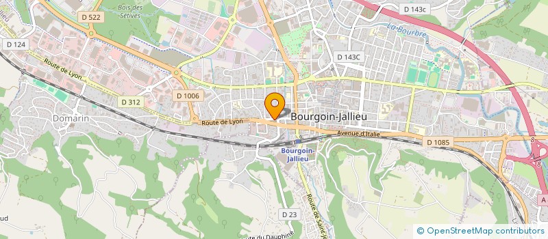 localisation de l'entreprise MONSIEUR AHMET OZTURK  BOURGOIN-JALLIEU