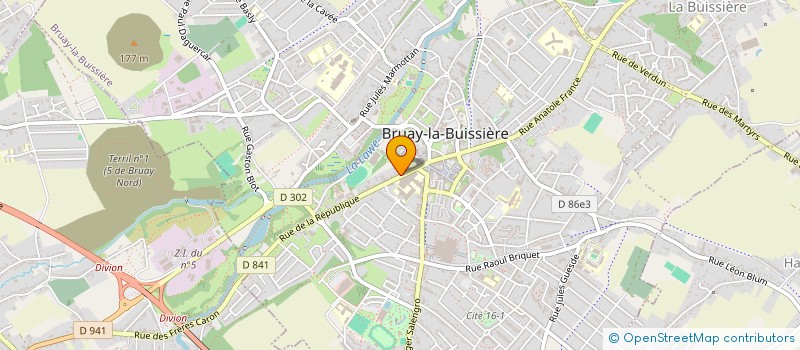 localisation de l'entreprise MONSIEUR AHMET PALALI à BRUAY-LA-BUISSIERE