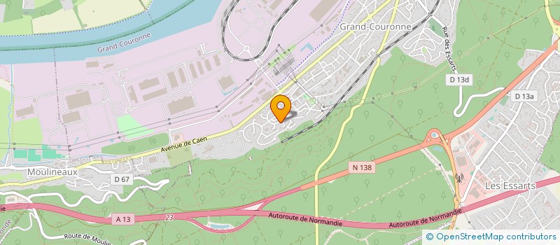 localisation de l'entreprise MONSIEUR AHMET SELCUK YILMAZ à GRAND-COURONNE