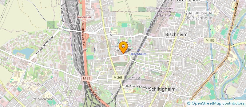 localisation de l'entreprise MONSIEUR AHMET SUNBUL  SCHILTIGHEIM