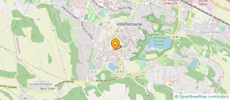 localisation de l'entreprise MONSIEUR AHMET YAMALI  VILLEFONTAINE