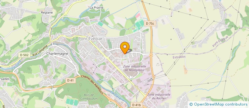 localisation de l'entreprise MONSIEUR AHMET-YAVUZ ERDOGAN  PONT-EVEQUE