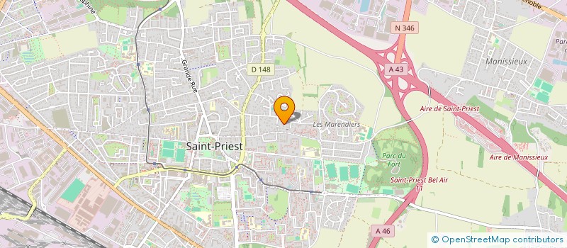 localisation de l'entreprise MONSIEUR AHMET YAZAR  SAINT-PRIEST