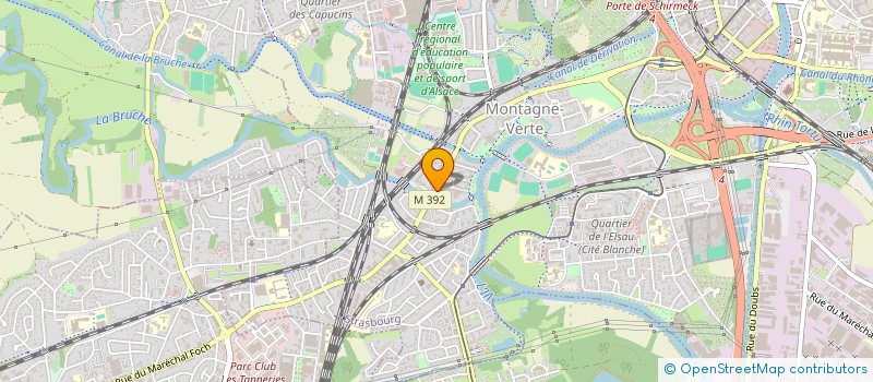 localisation de l'entreprise MONSIEUR AHMET YIGIT  STRASBOURG