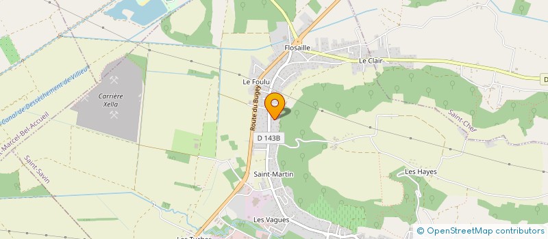 localisation de l'entreprise MONSIEUR AHMET YILDIZ  SAINT-SAVIN