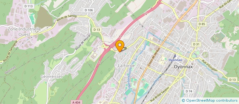 localisation de l'entreprise MONSIEUR AHMETI HAJDAR à OYONNAX