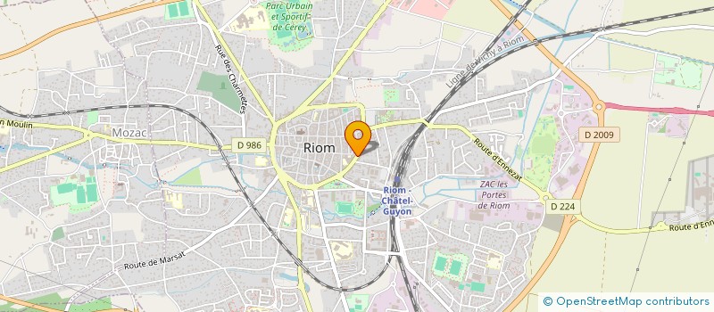 localisation de l'entreprise MONSIEUR AHMETSAH IPEK à RIOM