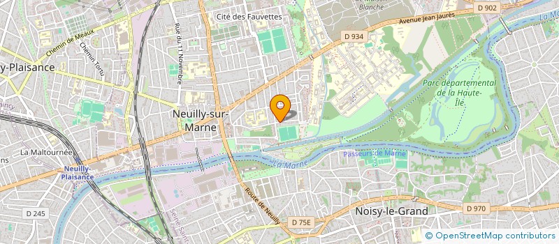 localisation de l'entreprise MONSIEUR AHMID BELKESSA à NEUILLY-SUR-MARNE