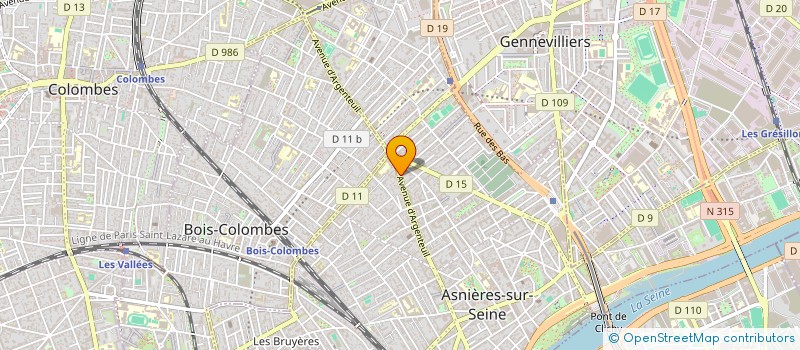 localisation de l'entreprise MONSIEUR AHMID BOUCHAALA  ASNIERES-SUR-SEINE