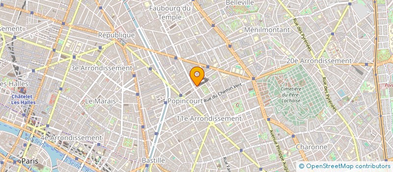 localisation de l'entreprise MONSIEUR AHMIDA DRAOUI  PARIS