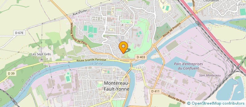 localisation de l'entreprise MONSIEUR AHNS BASHIR  MONTEREAU-FAULT-YONNE