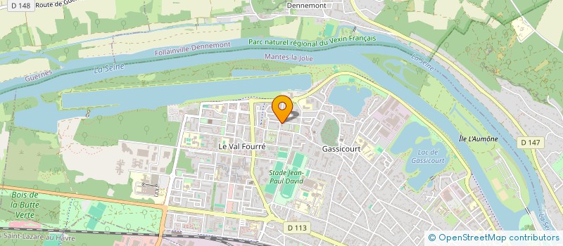 localisation de l'entreprise MONSIEUR AHONON KOUASSI  ROUEN