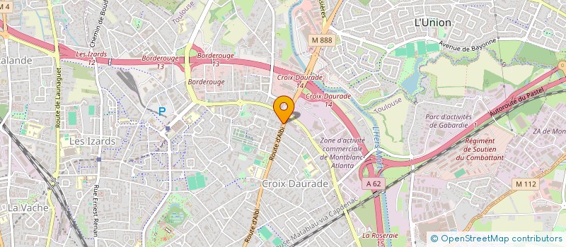 localisation de l'entreprise MONSIEUR AHOUE MACOUBI à TOULOUSE