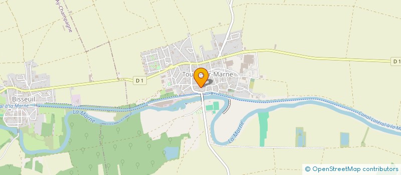 localisation de l'entreprise MONSIEUR AHOVALU LATA  CHAMPIGNEUL-CHAMPAGNE