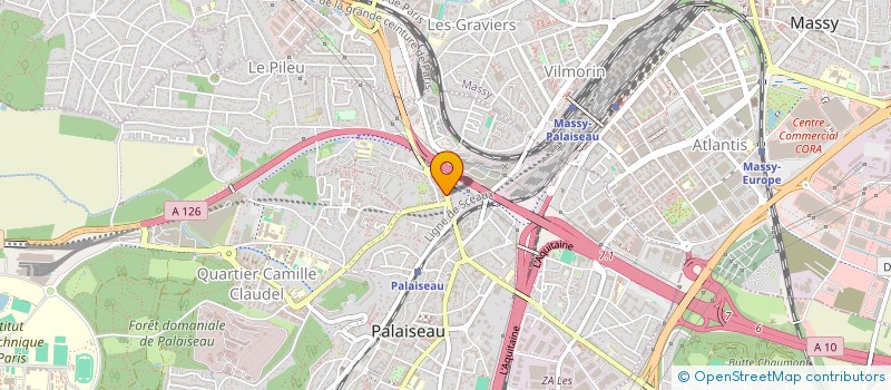 localisation de l'entreprise MONSIEUR AHSAN ALI  PALAISEAU