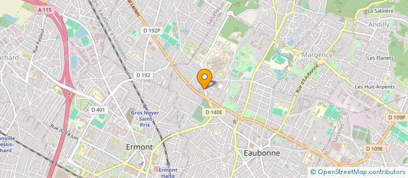 localisation de l'entreprise MONSIEUR AHSAN SHINWARI à EAUBONNE