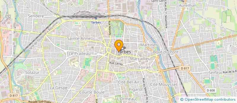 localisation de l'entreprise MONSIEUR AHSANULLAH SAFAY  TARBES