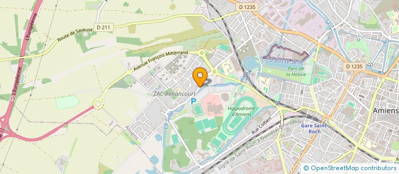 localisation de l'entreprise MONSIEUR AHSANULLAH ZADRAN à AMIENS