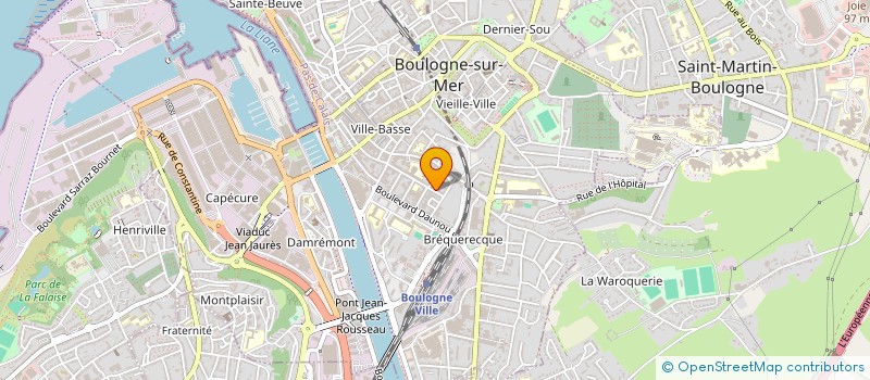 localisation de l'entreprise MONSIEUR AIAZ NOORI à BOULOGNE SUR MER