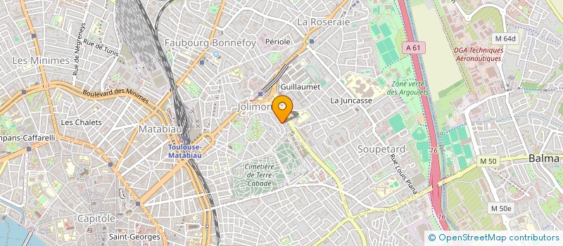 localisation de l'entreprise MONSIEUR AIBEK TASHTANALIEV  TOULOUSE