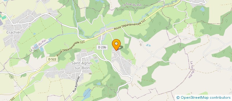 localisation de l'entreprise MONSIEUR AIDAN KHEIRI  SAINT-AGNIN-SUR-BION