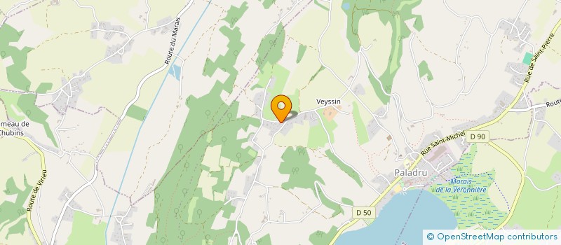 localisation de l'entreprise MONSIEUR AIDIN PORCIC  VILLAGES DU LAC DE PALADRU